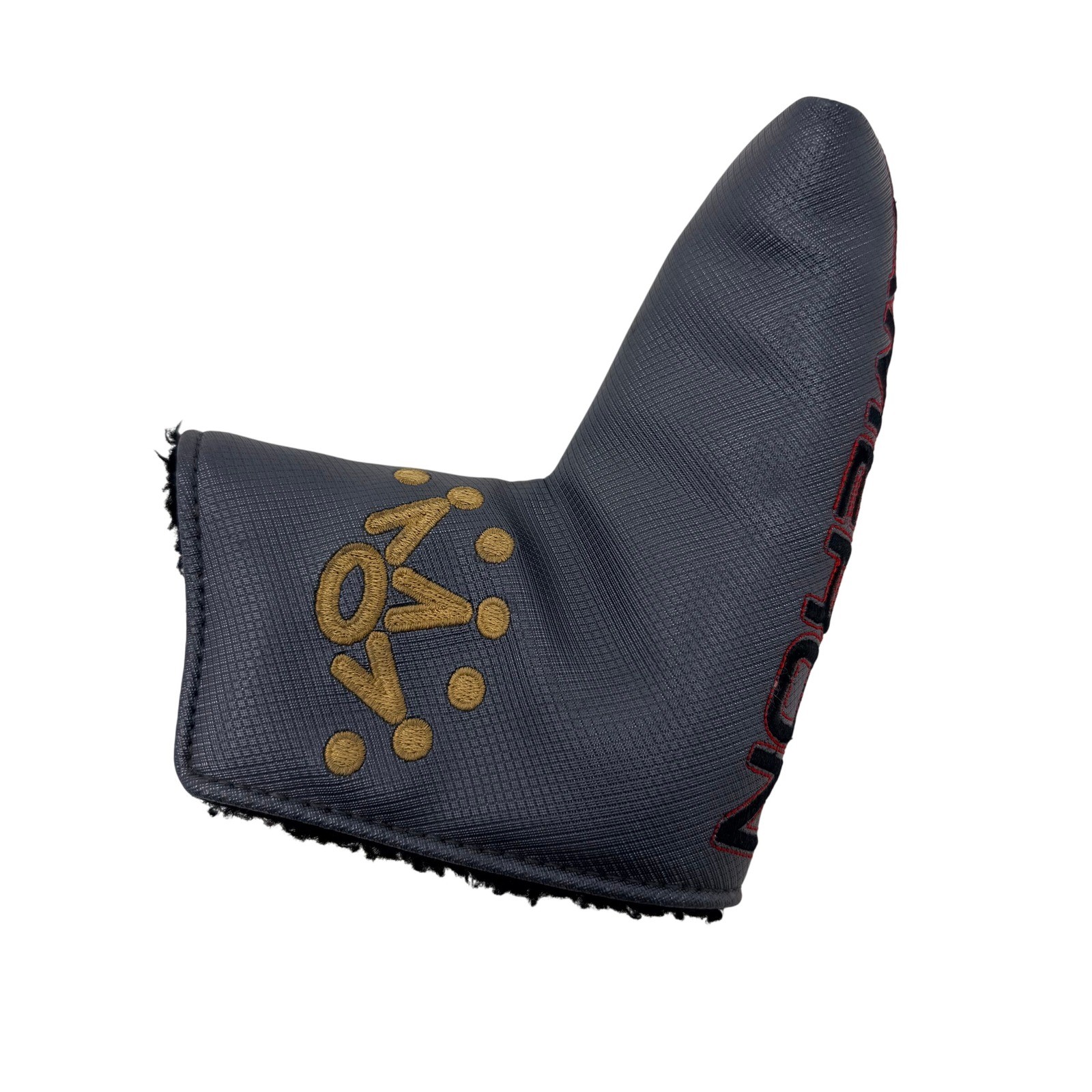 Scotty Cameron Titleist Putter Headcover Grey Gold Crown Blade AM&E Made in USA