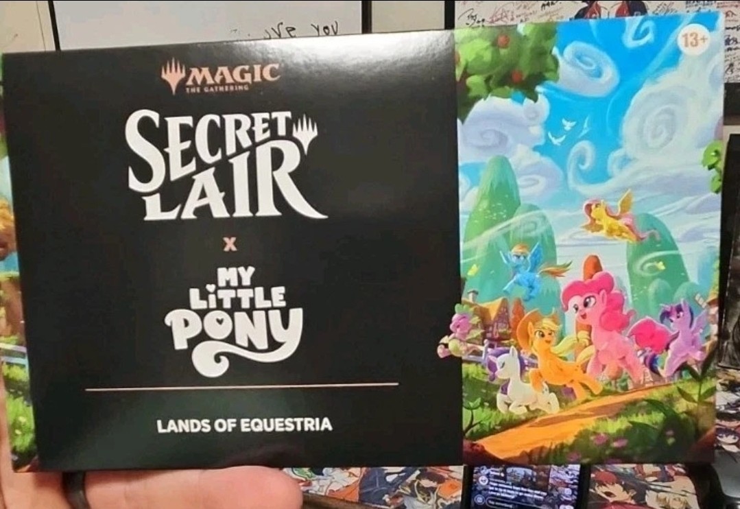 MTG Secret Lair x My Little Pony Lands of Equestria Non Foil Edition Sealed MTG Secret Lair x My Little Pony Lands of Equestria Non Foil Edition Sealed
