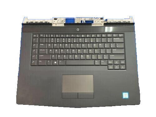 DELL Alienware x17 R1 R2 Laptop Palmrest US/EN Keyboard C9T67 YHR3X C GRADE DELL Alienware x17 R1 R2 Laptop Palmrest US/EN Keyboard C9T67 YHR3X C GRADE