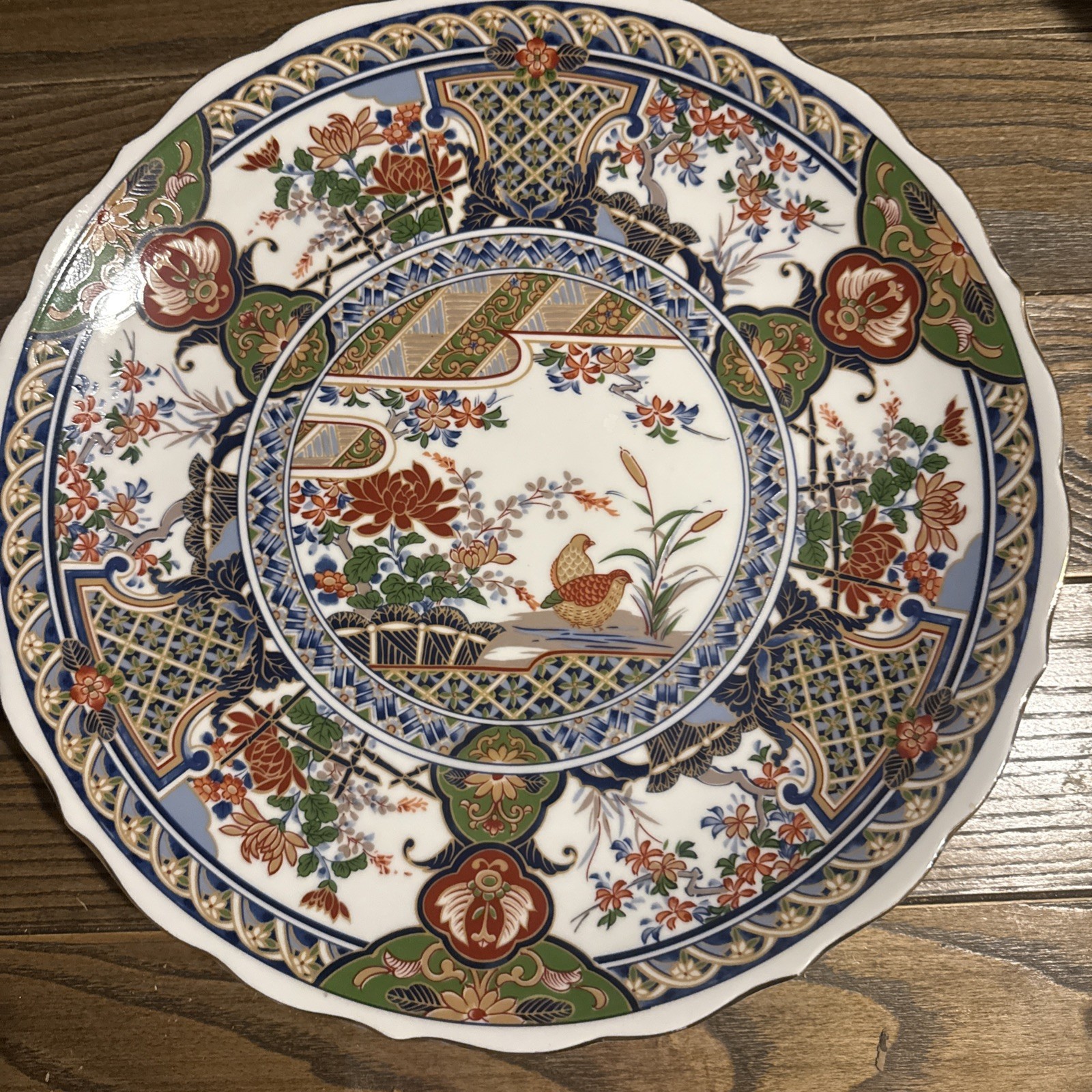 Huge Japanese Imari Serving Plate Old (Ko-Imari) rare and beautiful antique 