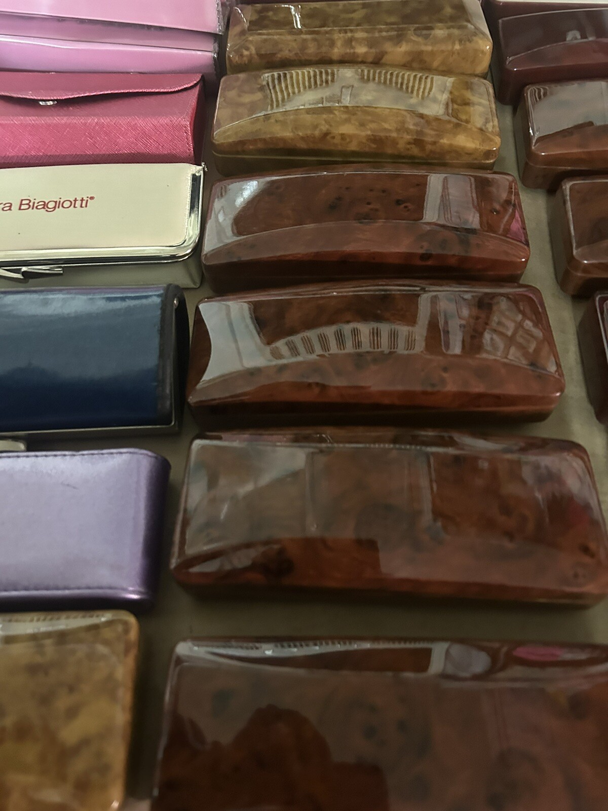 36 Assorted Eyeglasses Hardcover Cases 