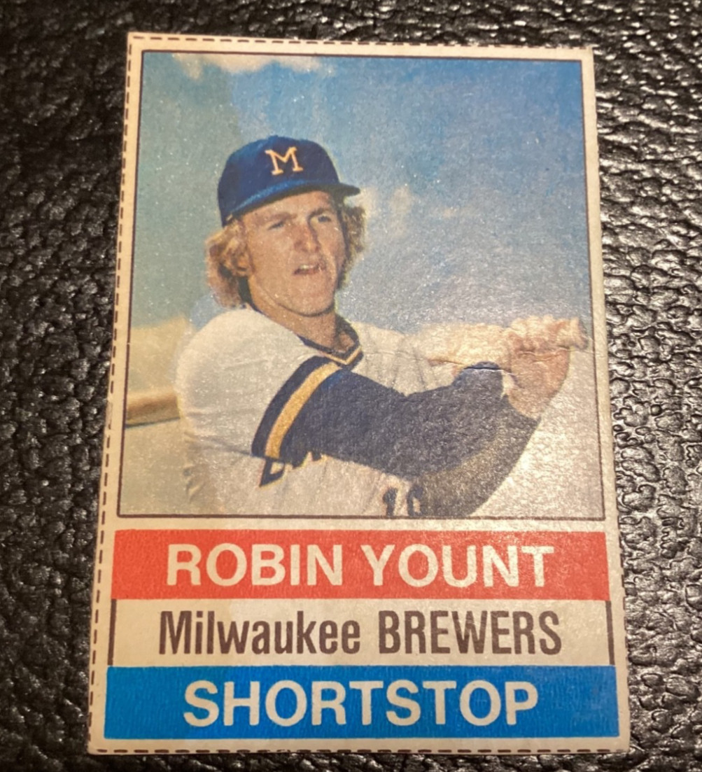 1976 Hostess Robin Yount #11 Milwaukee Brewers