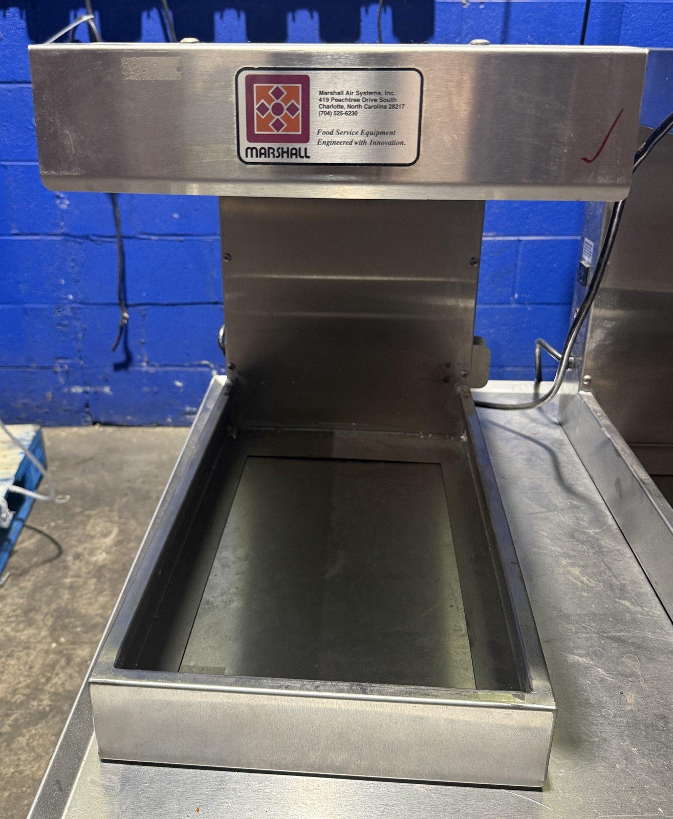 MARSHALL AIR SYSTEMS MM1 FRENCH FRY HEATED HOLDING STATION
