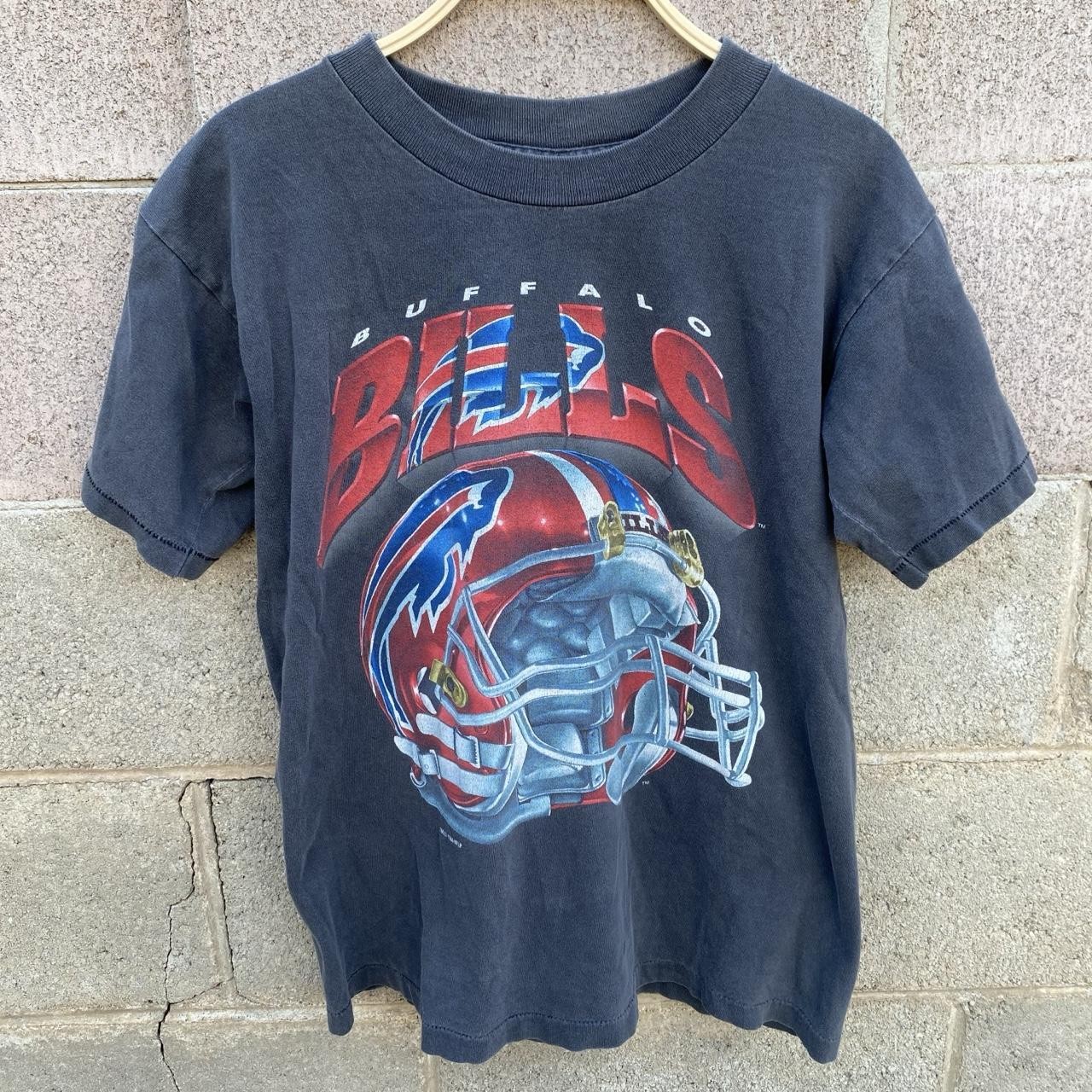Buffalo Bills 1994 NFL Football Team T Shirt Vtg Big Helmet 90s HN7893
