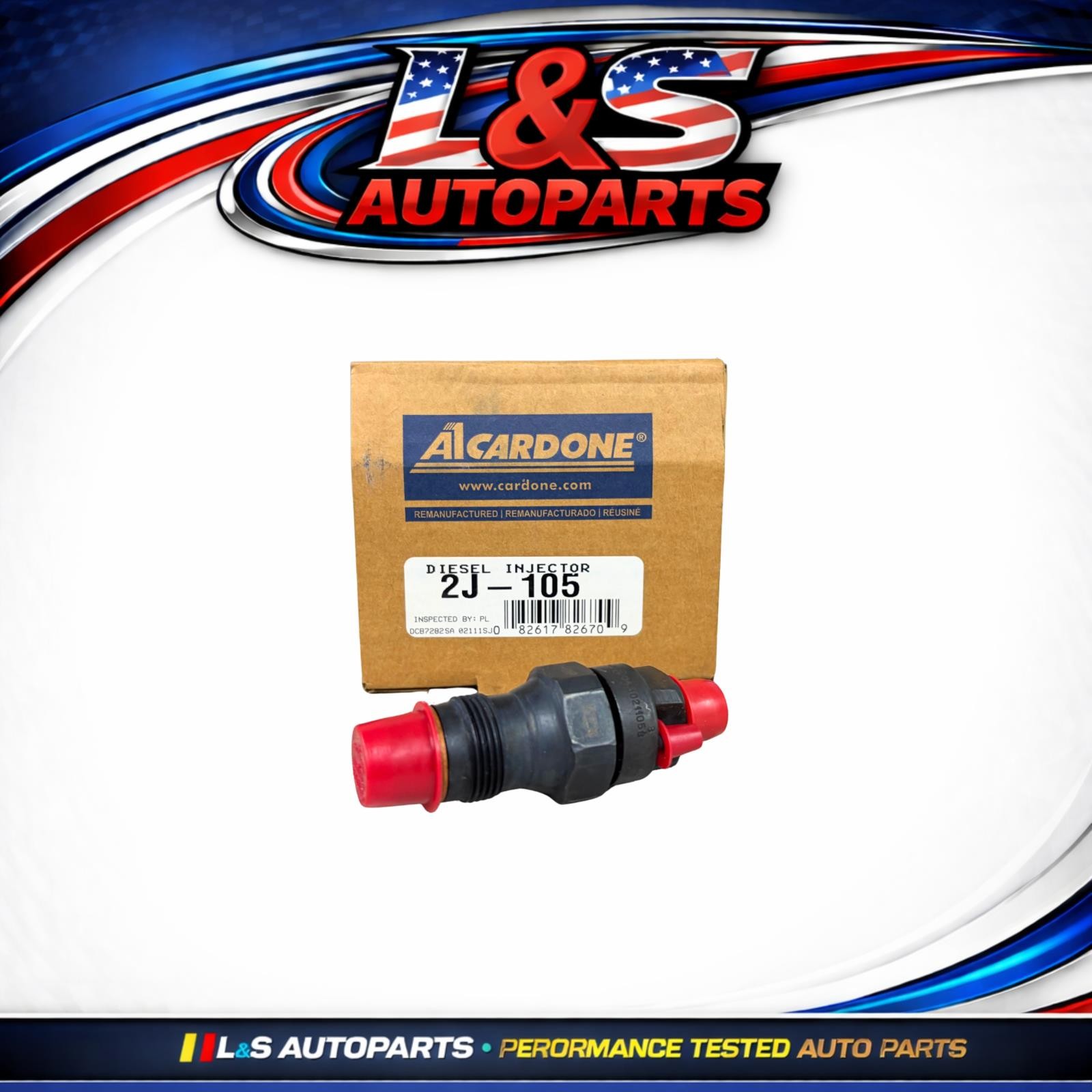 Standard Ignition Fuel Injector - Diesel - New for 83-89 Chevrolet 6.2L 2J-105