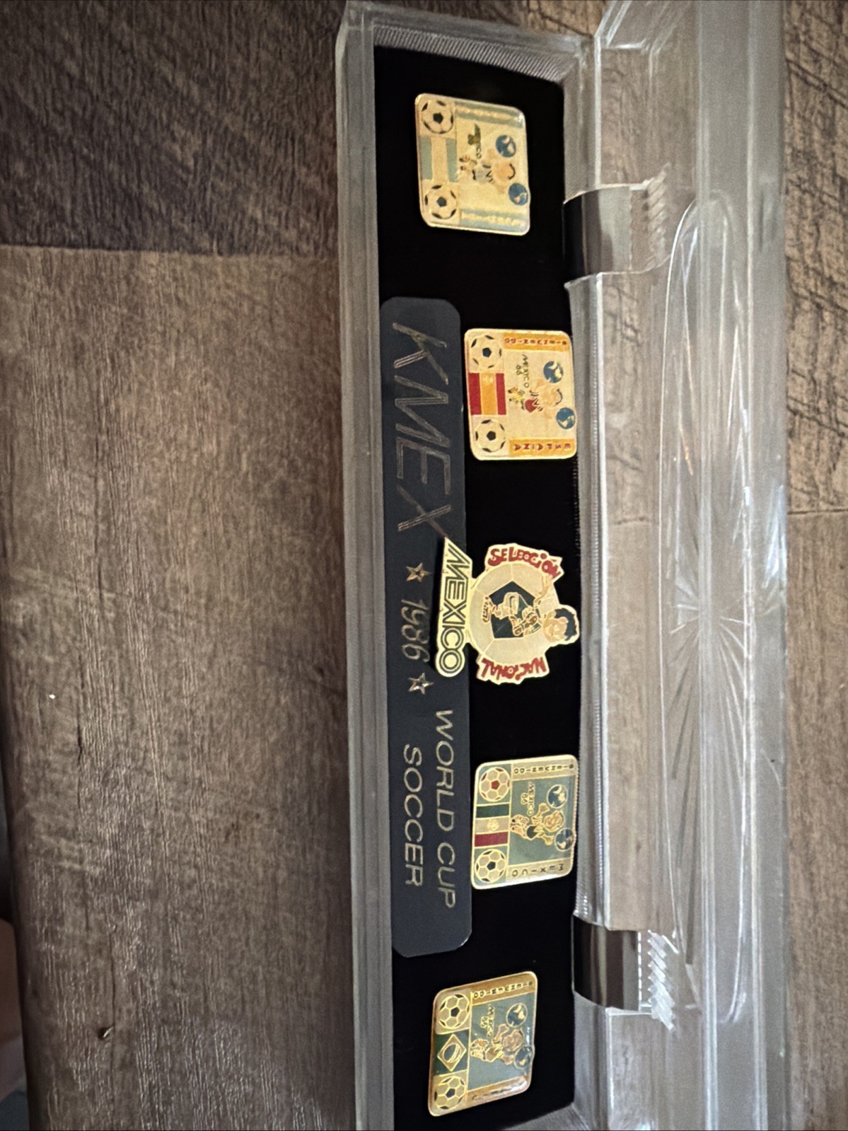 Rare 1986 Mexico World Cup Soccer Pins