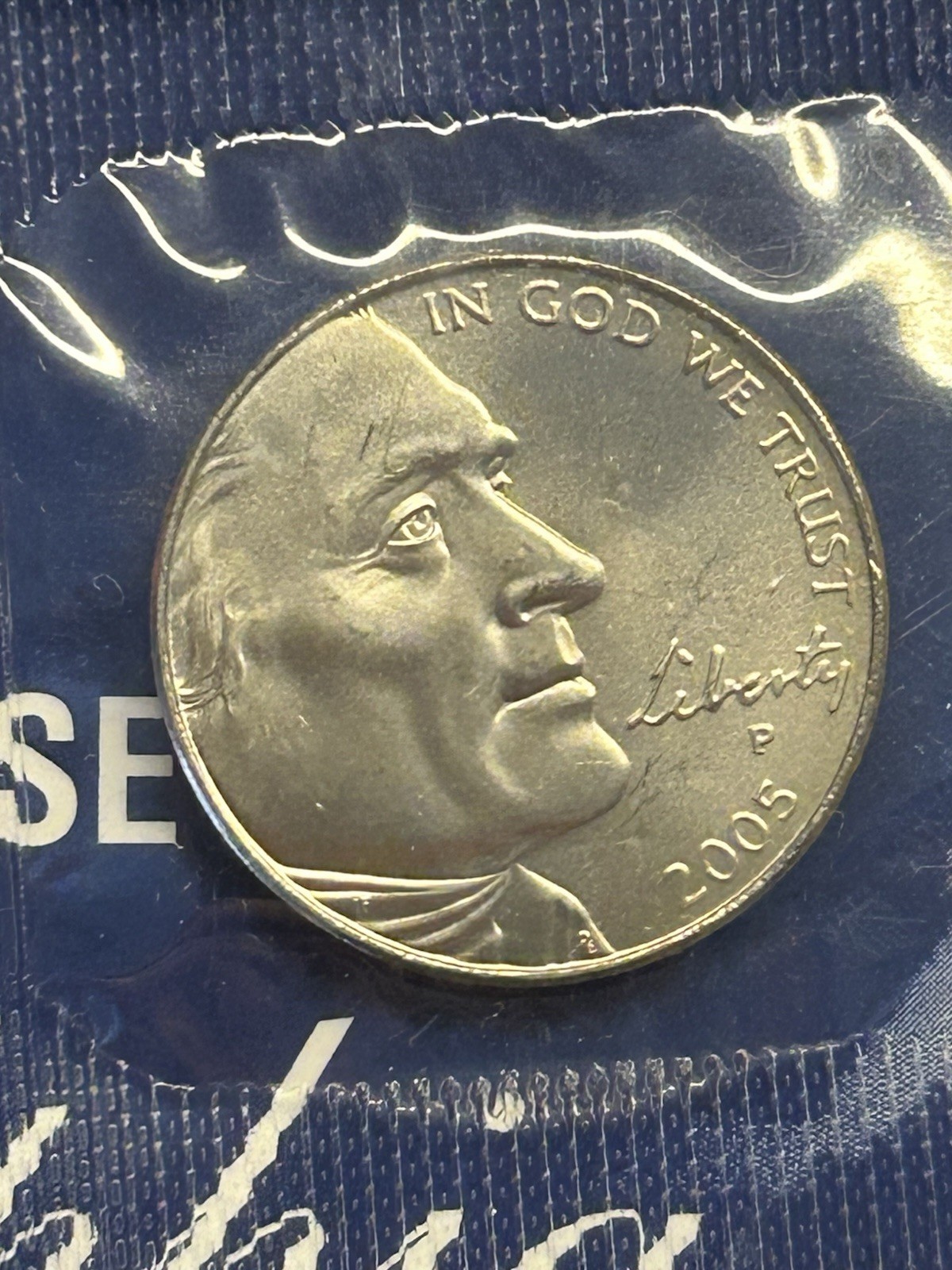 2005 p rare jefferson buffalo nickel