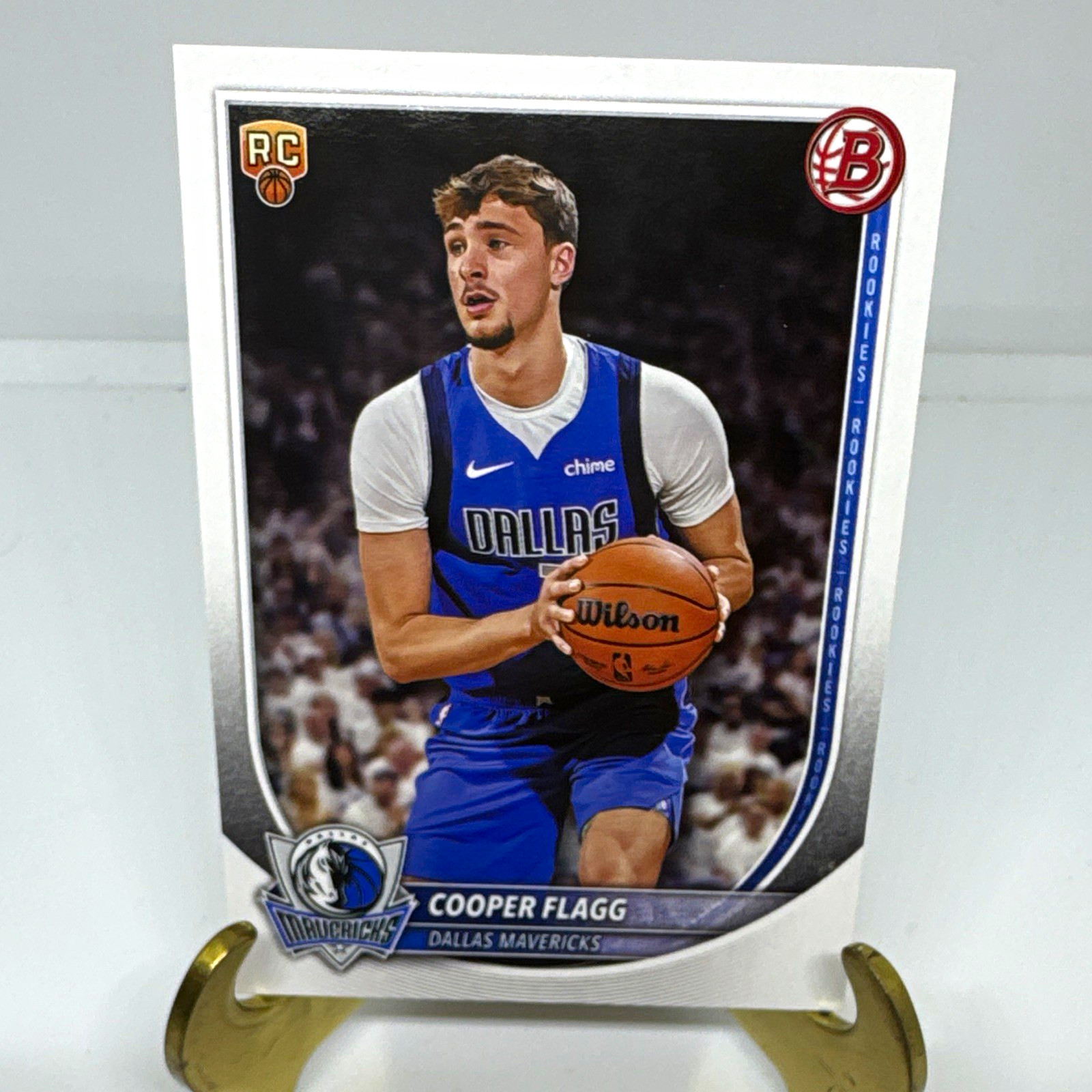 Topps 2025-26 Bowman Cooper Flagg Dallas Mavericks Base Set (RC) #1