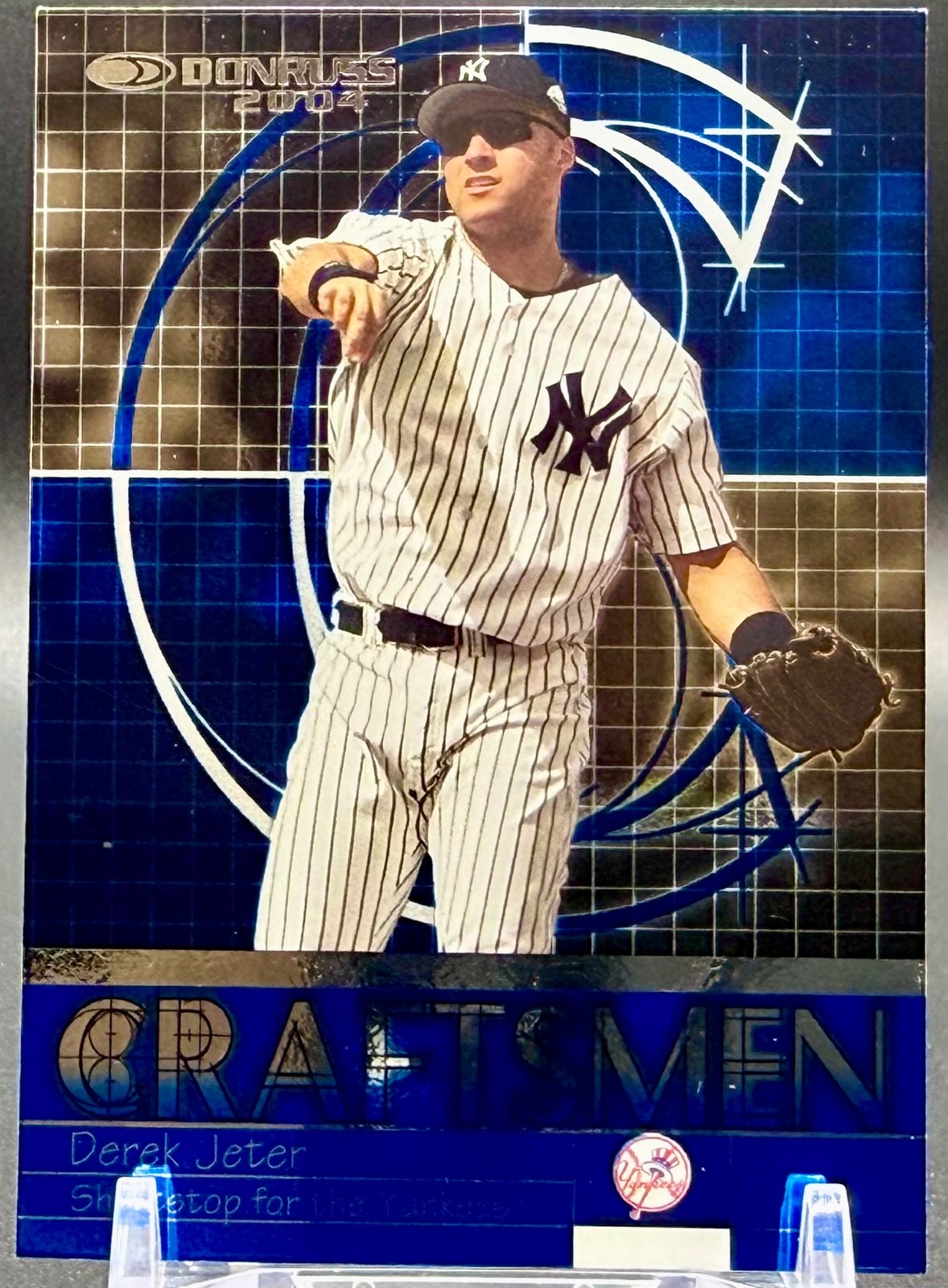 2004 Donruss #C-9 Derek Jeter Craftsmen #/2000 2004 Donruss #C-9 Derek Jeter Craftsmen #/2000