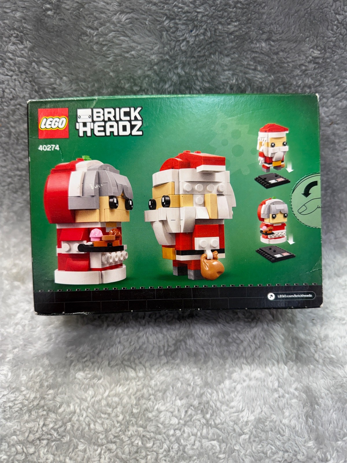LEGO BRICKHEADZ: Mr. & Mrs. Claus (40274)
