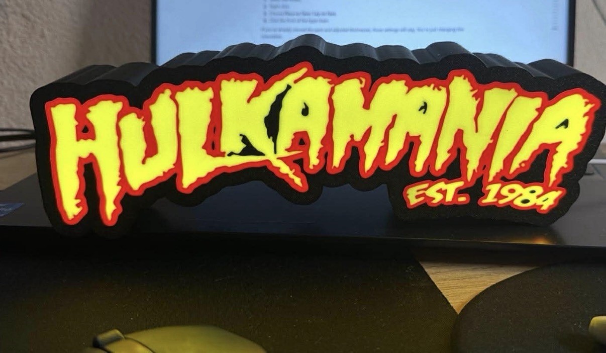 Hulkamania Hulk Hogan Lightbox Hulkamania Hulk Hogan Lightbox
