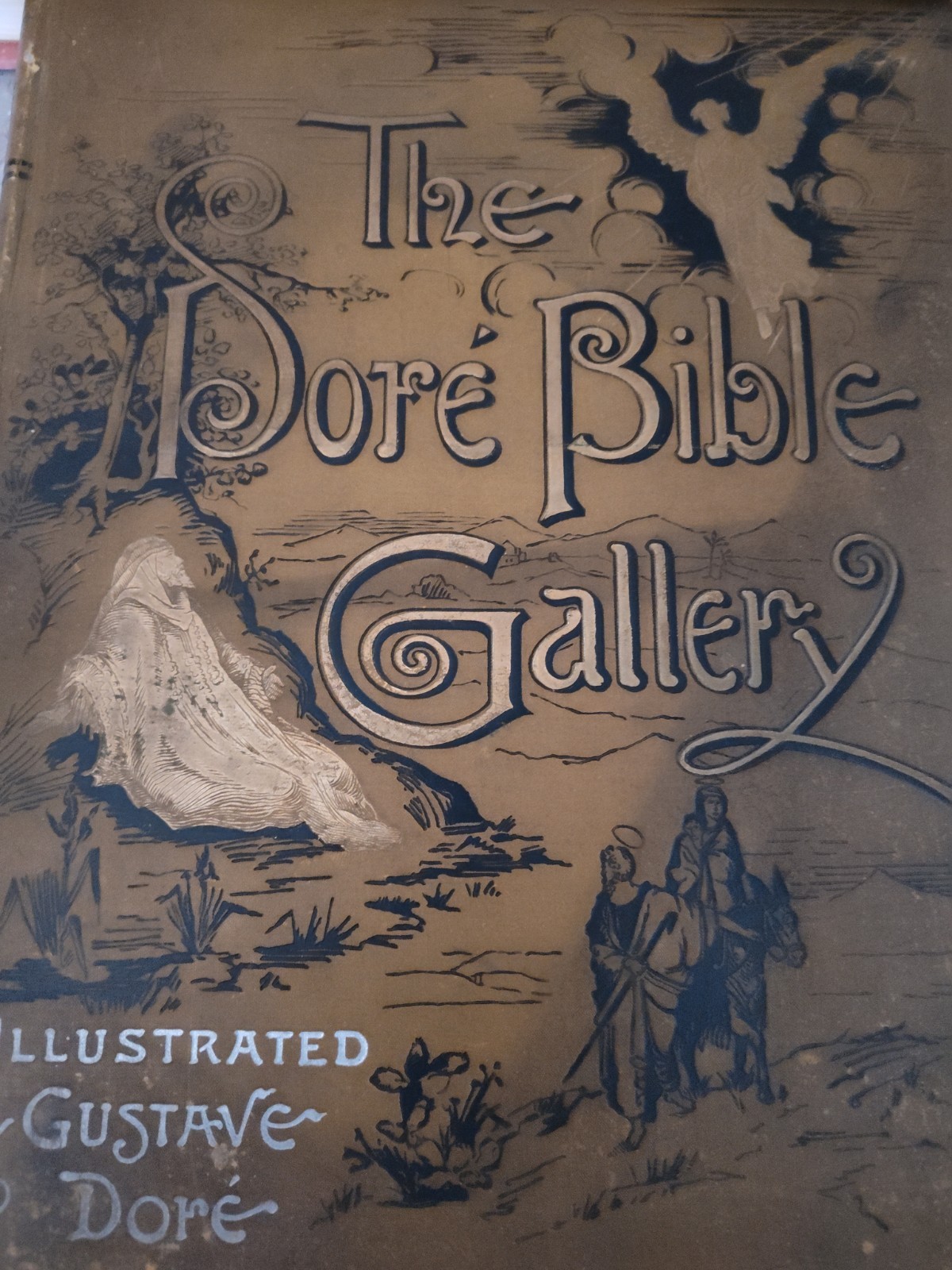 Vintage 1888 The Dore Bible Gallery by Gustave Henry Altemus 100 illustrated Vintage 1888 The Dore Bible Gallery by Gustave Henry Altemus 100 illustrated