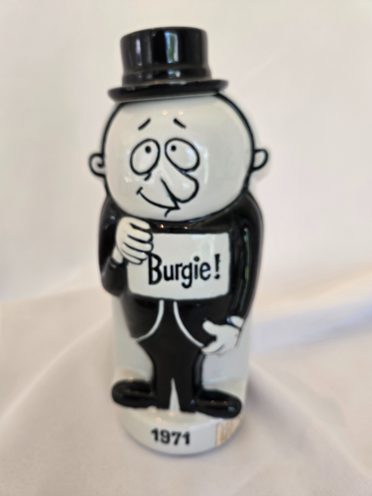 1971 Vintage Burgie Man Decanter by Ceramarte