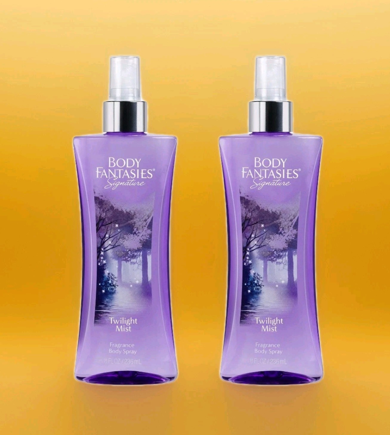 2× Body Fantasies Signature Twilight Mist 8oz Fragrance Spray – NEW & ORIGINAL