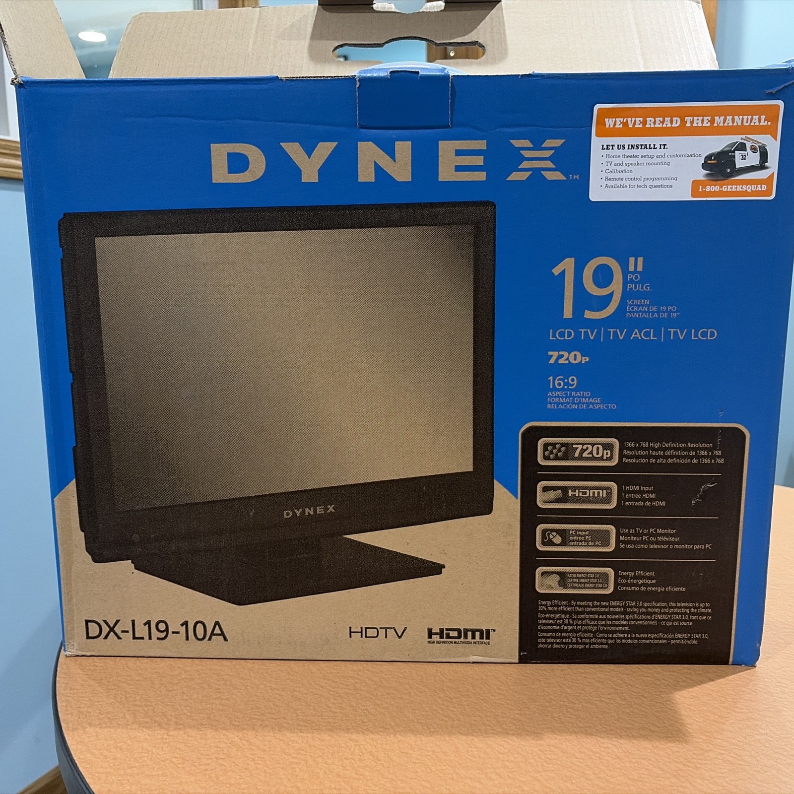 Dynex DX-L19-10A 19\