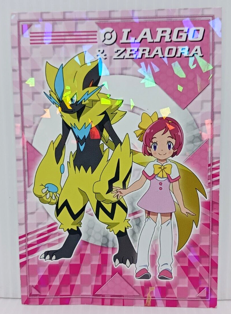Largo & Zeraora Holo Pokemon Card Vg Pocket Monsters Japanese