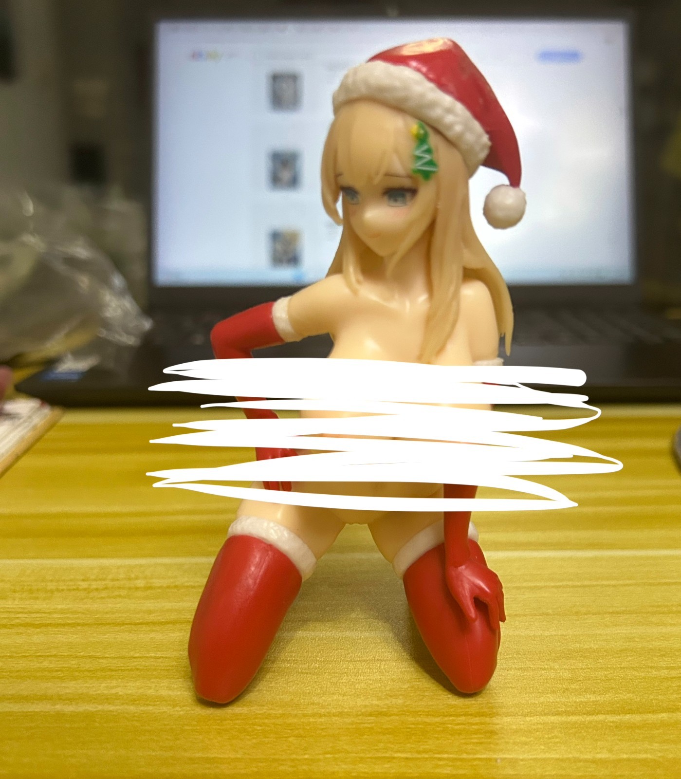 Sexy Anime Figure Christmas dress girl Caroline Statue Collect toy OnlyOne Sale Sexy Anime Figure Christmas dress girl Caroline Statue Collect toy OnlyOne Sale