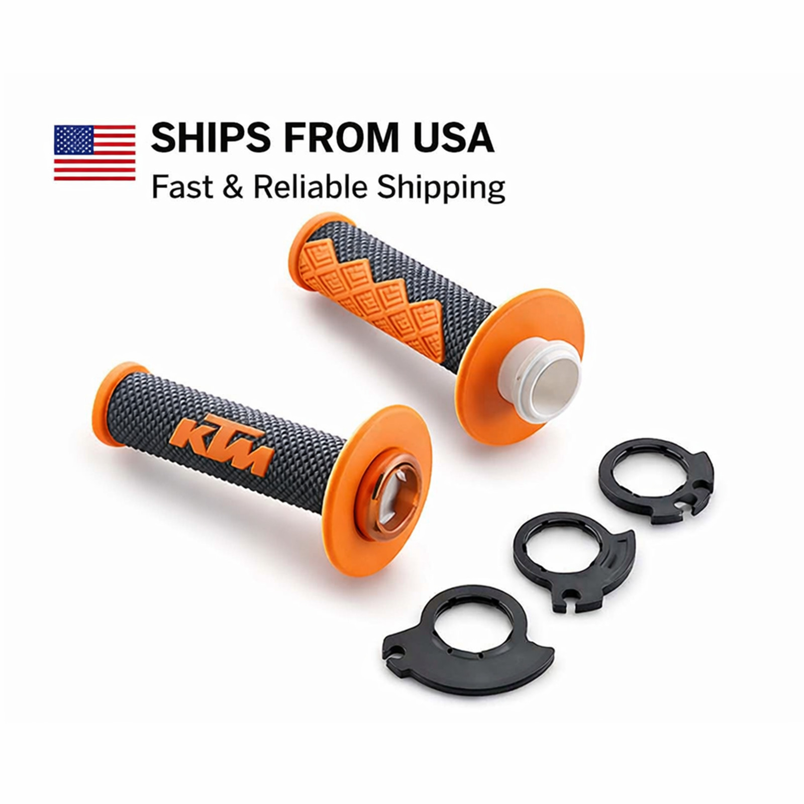 KTM OEM LOCK-ON GRIP SET (78102924000)