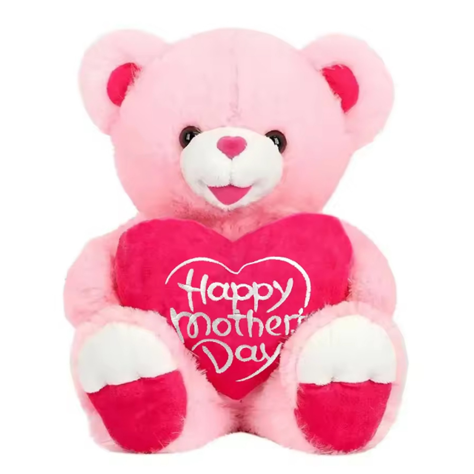 8in Teddy Bear Plush with Red Heart Happy Mother's Day Gift for Mom 2026
