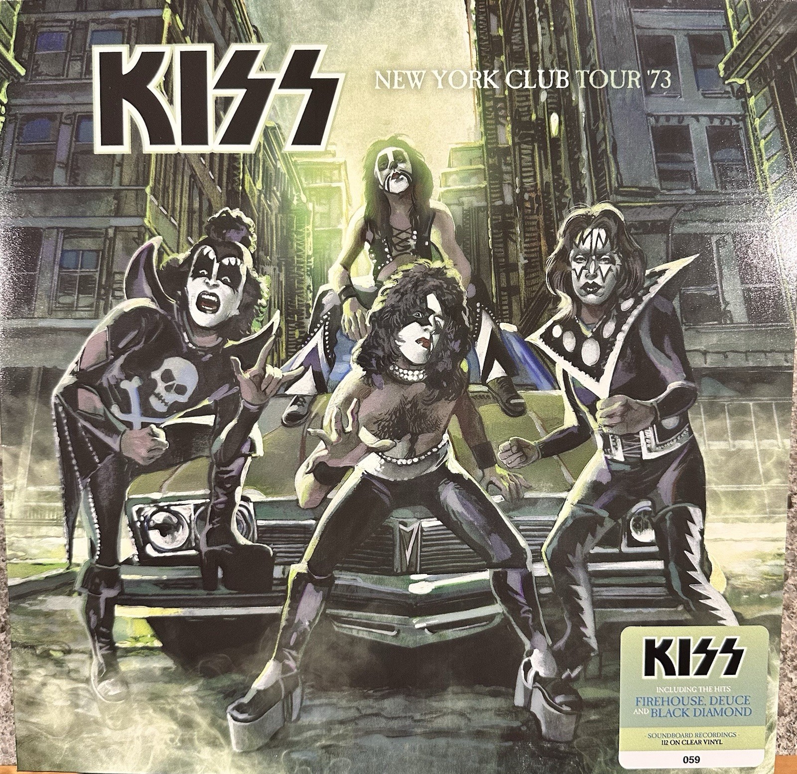 Kiss New York Club Tour 73 1 LP Color Vinyl Soundboard live NEW w 16x24 Poster Kiss New York Club Tour 73 1 LP Color Vinyl Soundboard live NEW w 16x24 Poster