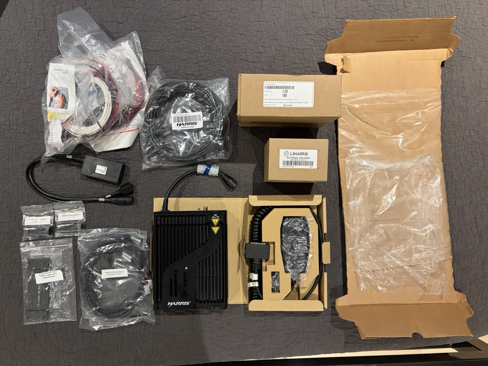 Harris XL-200M P25 Mobile Radio VHF, UHF, 700, 800, 900 MHz Phase II AES HHCH