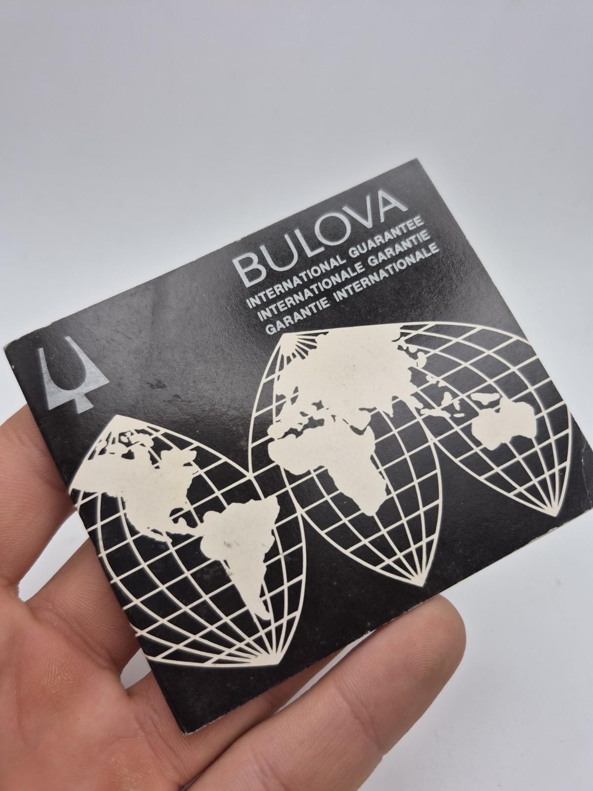 Bulova Accutron Vintage Warranty Vintage Watch Warranty in White...