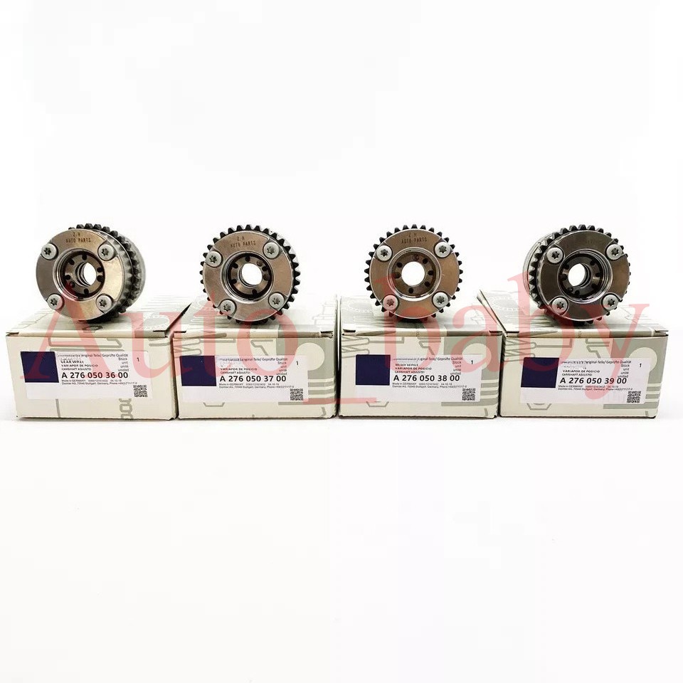  4 Pcs Camshaft Adjuster Set For Mercedes Benz W212 W221 W166 M276 3.0L 3.5L
