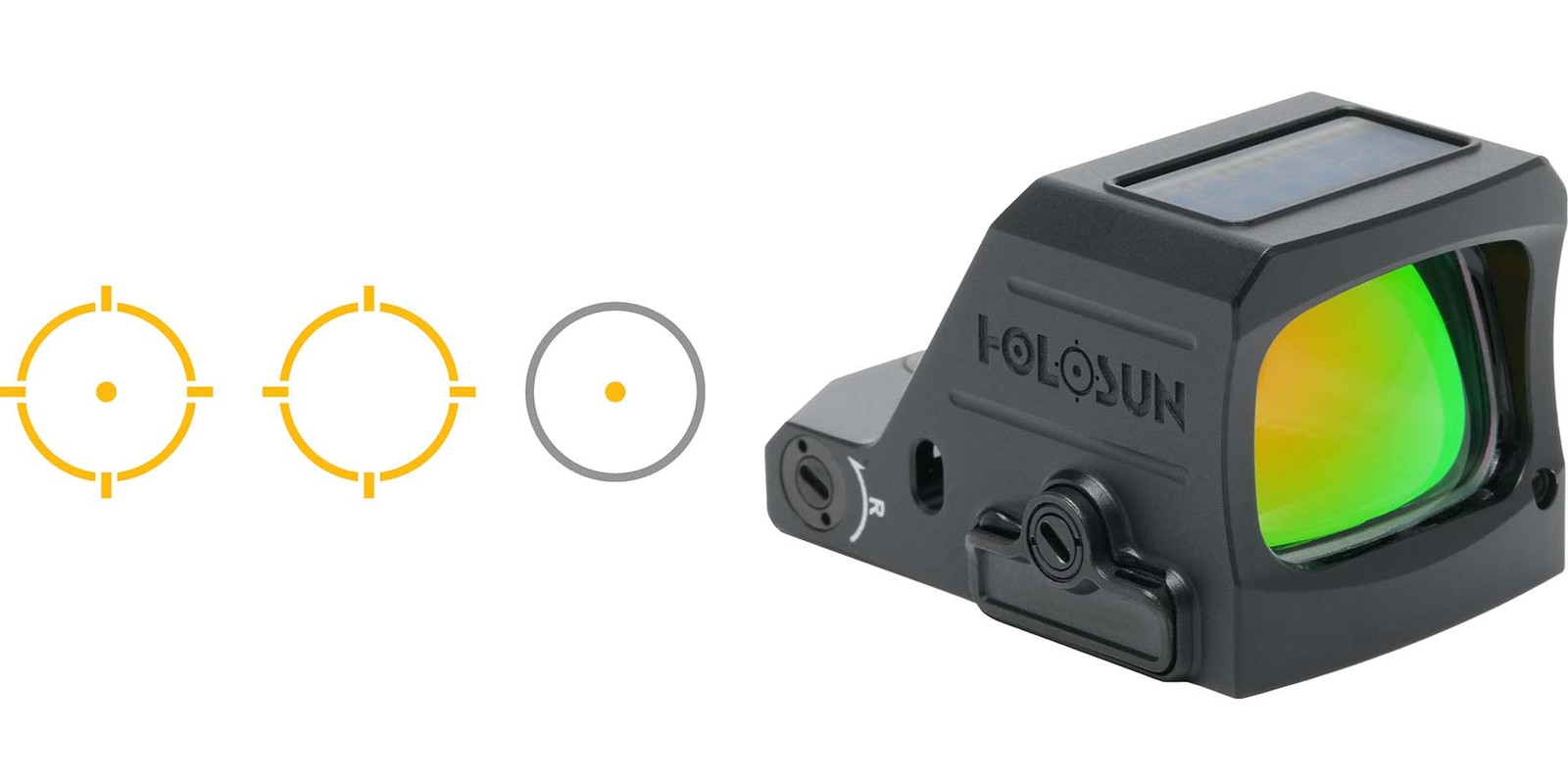 Holosun HS507C-X3 Gold Multi-Reticle Reflex Sight