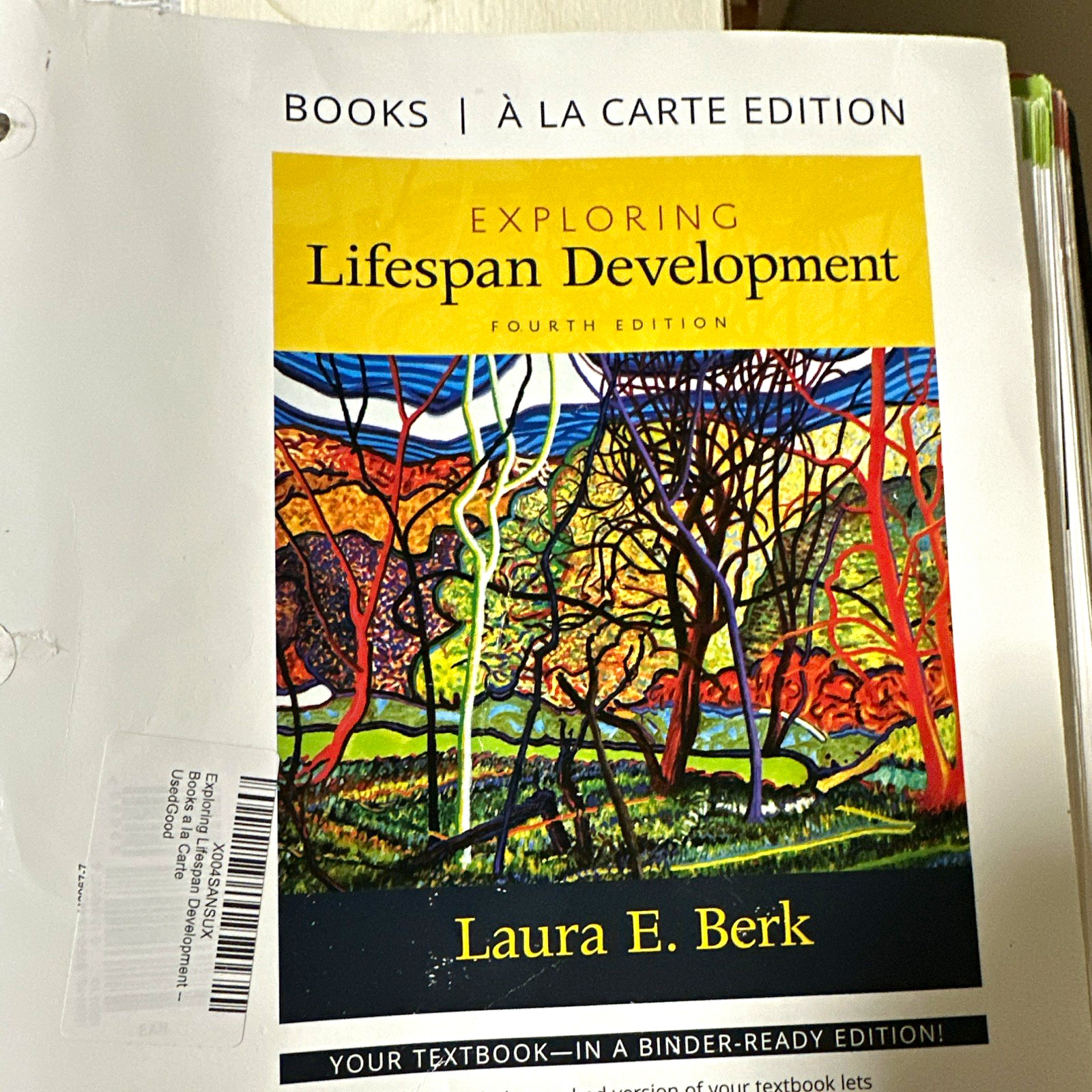 Pearson Exploring Lifespan Development 4th Edition Loose-Leaf Laura E. Berk Pearson Exploring Lifespan Development 4th Edition Loose-Leaf Laura E. Berk