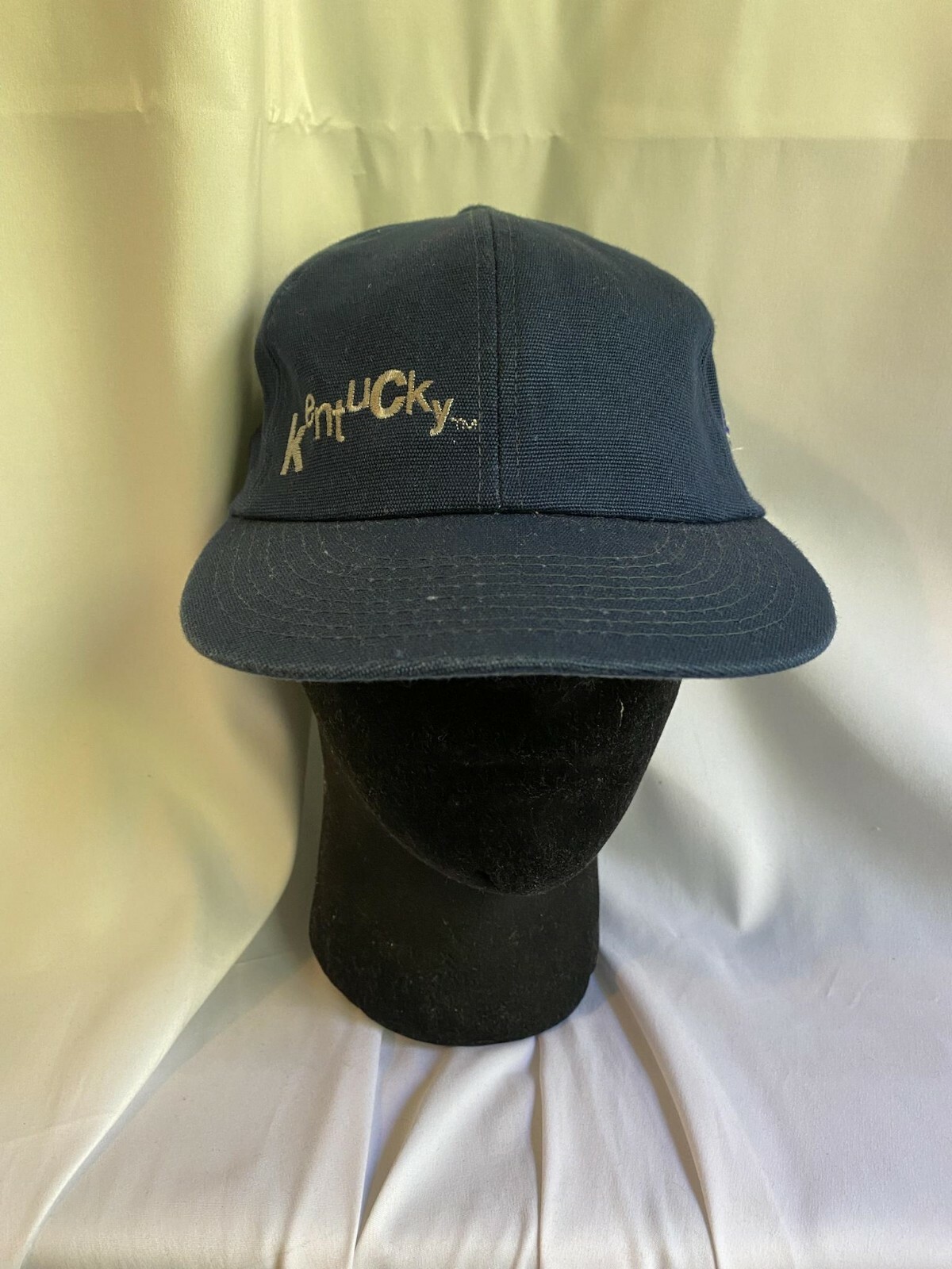 Vintage Kentucky Wildcats Starter Strapback Hat Cap with Leather Strap