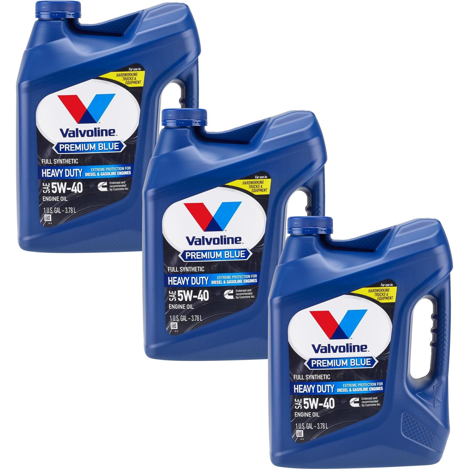 Valvoline 774038 Premium Blue Diesel Engine Oil, 5W40, 3x1 Gal Valvoline 774038 Premium Blue Diesel Engine Oil, 5W40, 3x1 Gal