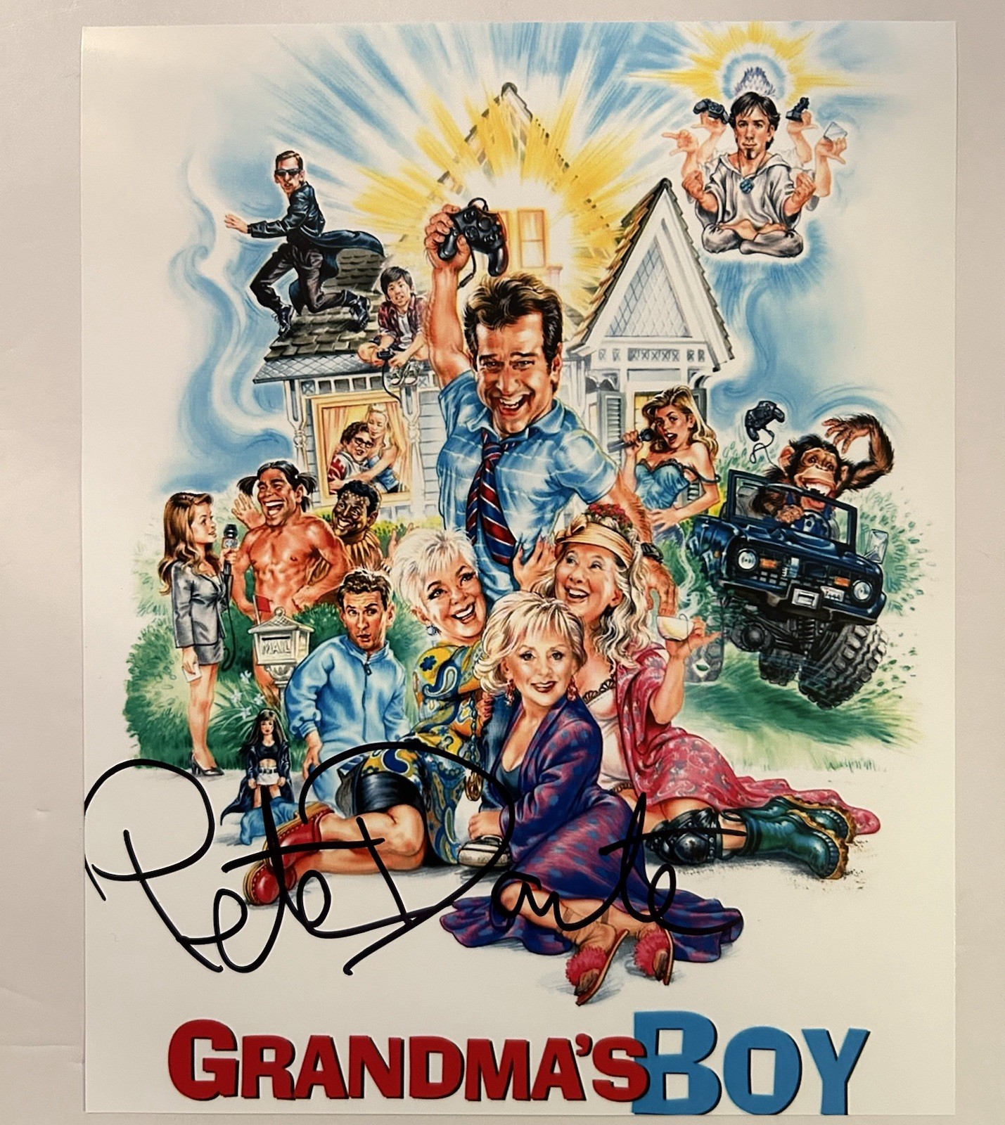 Grandma’s Boy star Peter Dante signed 8x10 Photo w/ Proof Pic Autograph Grandma’s Boy star Peter Dante signed 8x10 Photo w/ Proof Pic Autograph