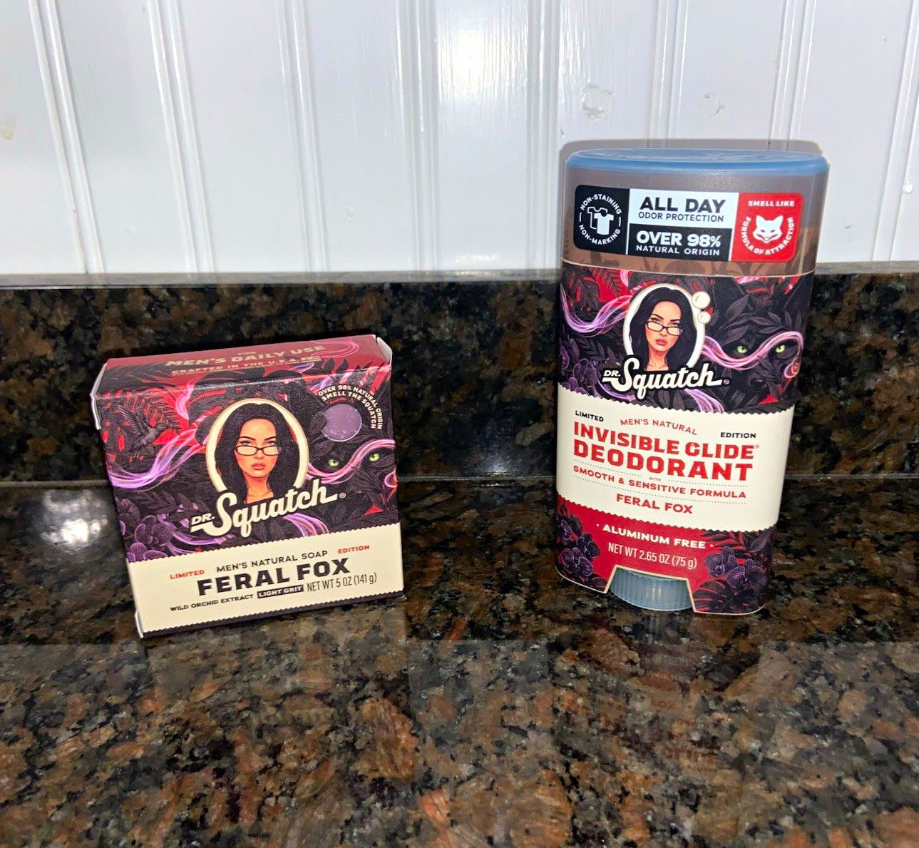 Dr Squatch Feral Fox Duo (never opened)