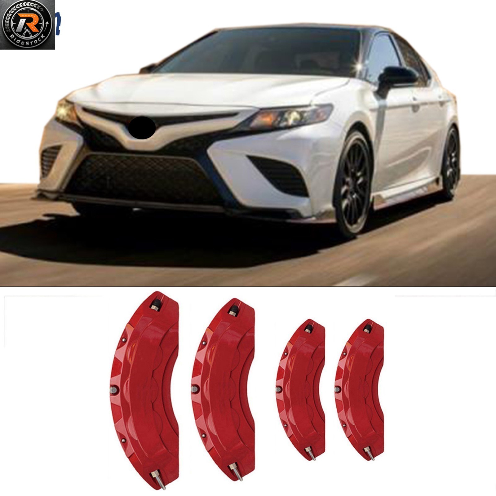 4Pcs Red Custom Aluminum Brake Caliper Covers for Toyota Camry Accessories