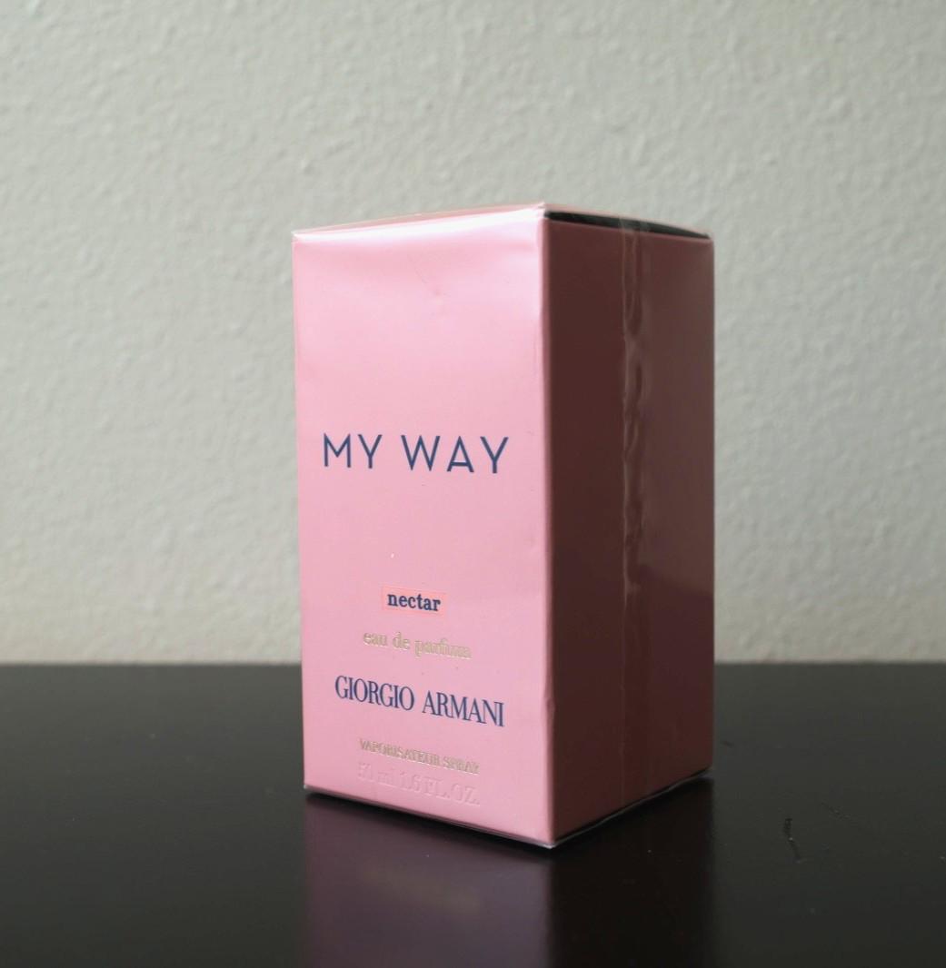 Giorgio Armani My Way Nectar Eau de Parfum 1.6 oz 50ml Women New Sealed Giorgio Armani My Way Nectar Eau de Parfum 1.6 oz 50ml Women New Sealed