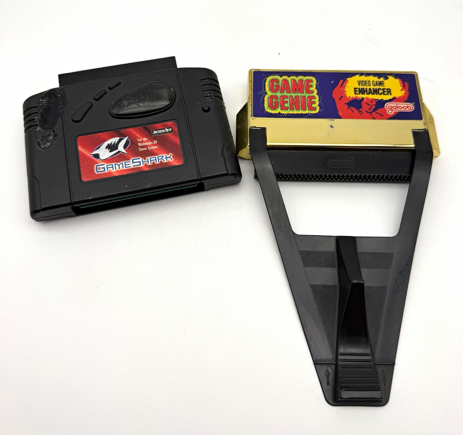 Galoob Game Genie 7356 & InterAct GameShark Cheat Devices for Nintendo 64 UnTest