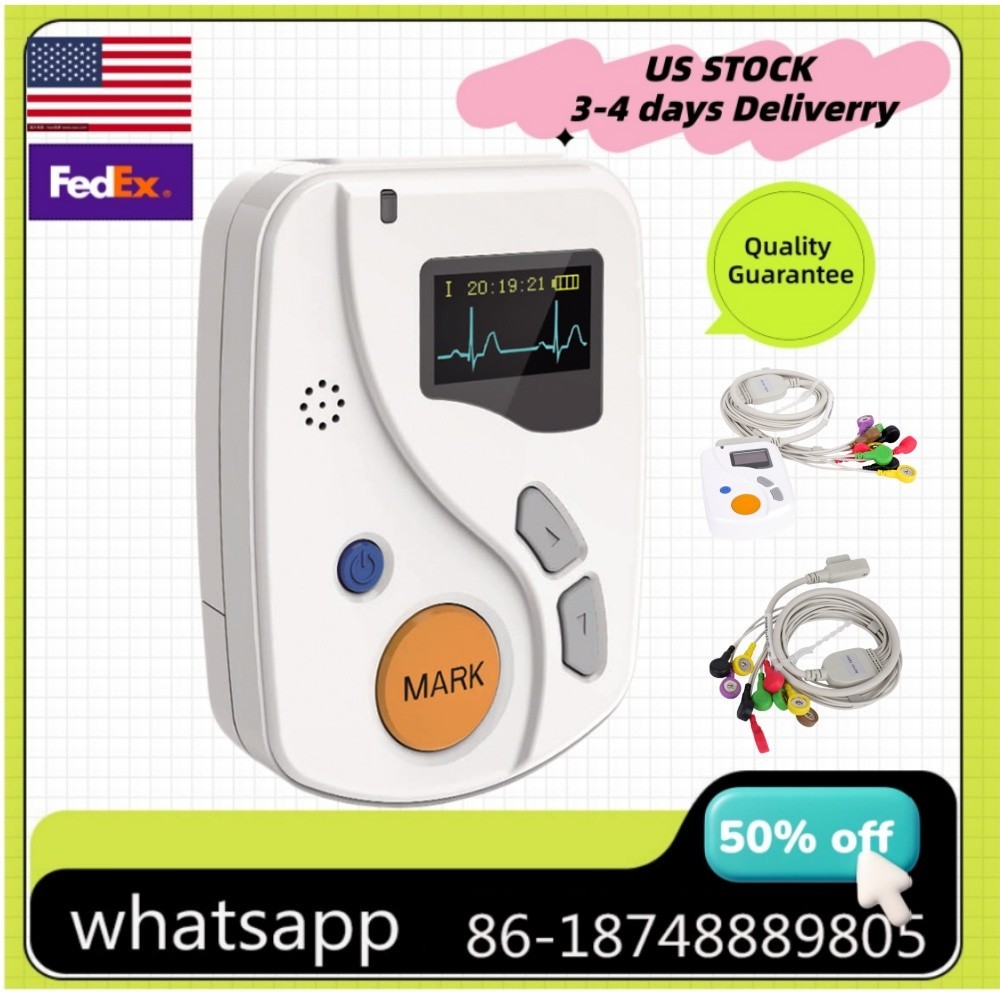 TLC6000 12 channel dynamic electrocardiogram 24-hour recorder/analysis new