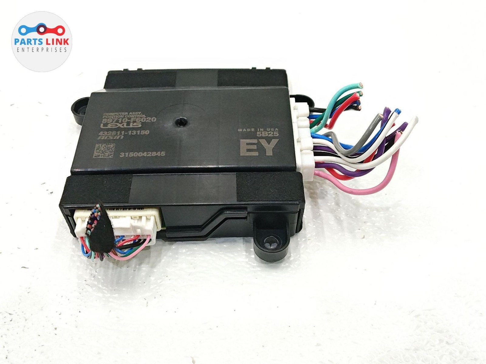 2022-25 Lexus NX350 Front Left Power Seat Control Module 89710F6020 NX450 NX250