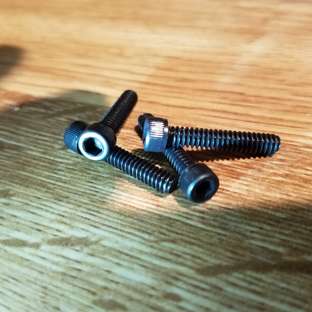 2-56 Socket Head Cap Screw. Alloy Steel. Black Oxide Finish. 