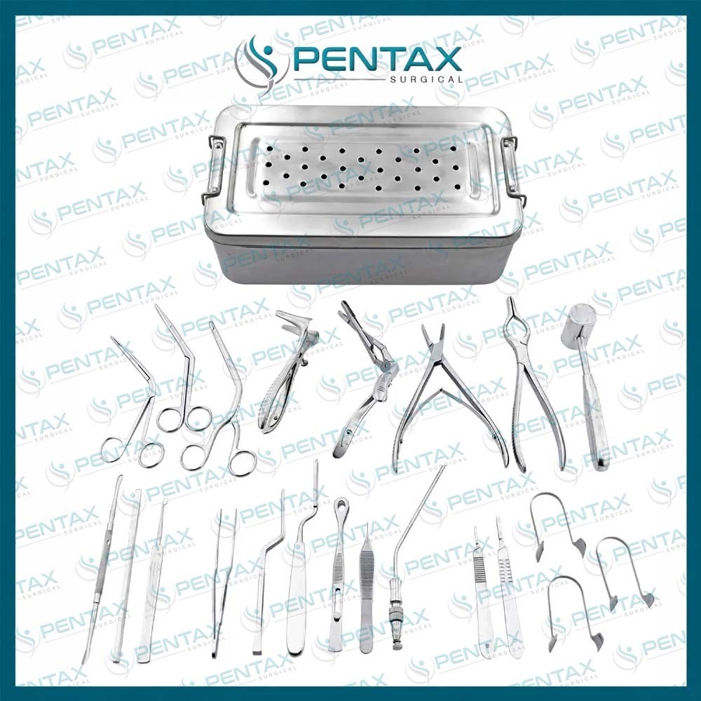 Septoplasty Surgery Instruments Set of 23 ENT Surgical Instruments Septoplasty Surgery Instruments Set of 23 ENT Surgical Instruments
