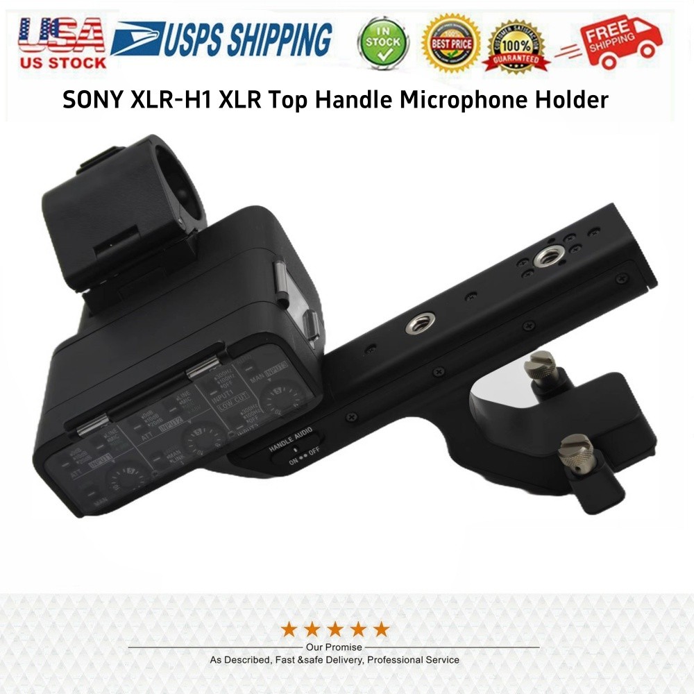 Original SONY XLR-H1 XLR Top Handle Microphone Holder for ILME FX3 ILME FX30 Original SONY XLR-H1 XLR Top Handle Microphone Holder for ILME FX3 ILME FX30