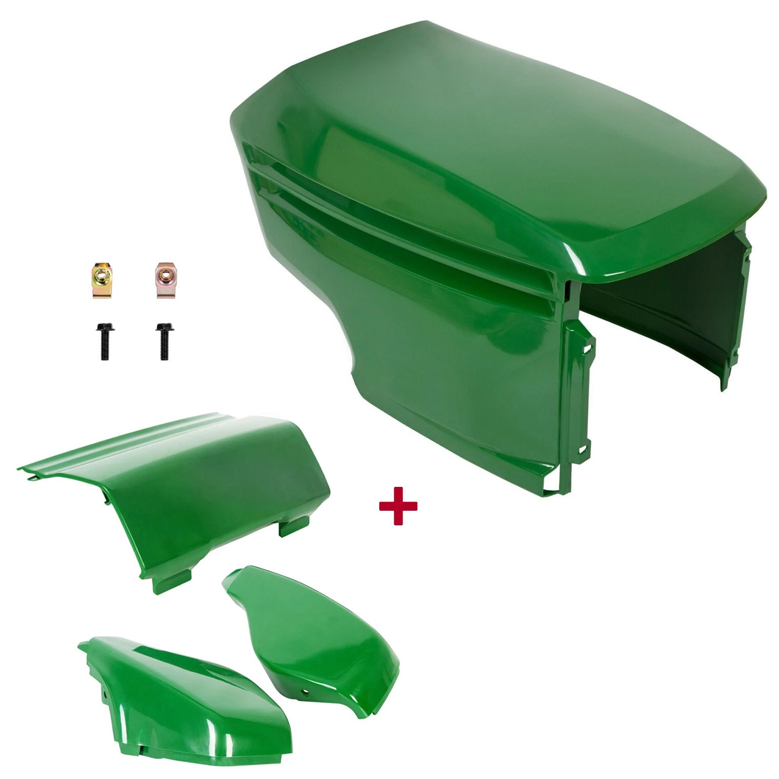 Lower Upper Hood Front Bumper For John Deere 325 335 345 GX325 GX335 GX345 GX355