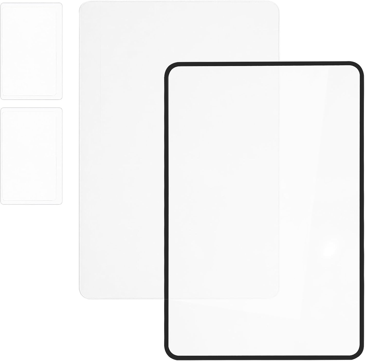4 PCS Magnifying Sheet for Reading 3X Page Magnifier for Reading 4 PCS Magnifying Sheet for Reading 3X Page Magnifier for Reading