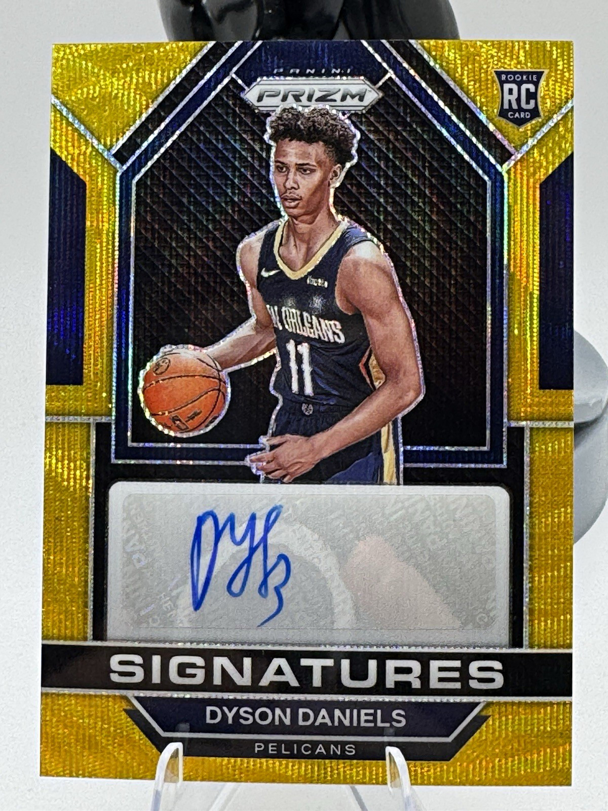 Panini 2022-23 Prizm Dyson Daniels Rookie Signatures Auto #RSI-DYD 02/10 Panini 2022-23 Prizm Dyson Daniels Rookie Signatures Auto #RSI-DYD 02/10