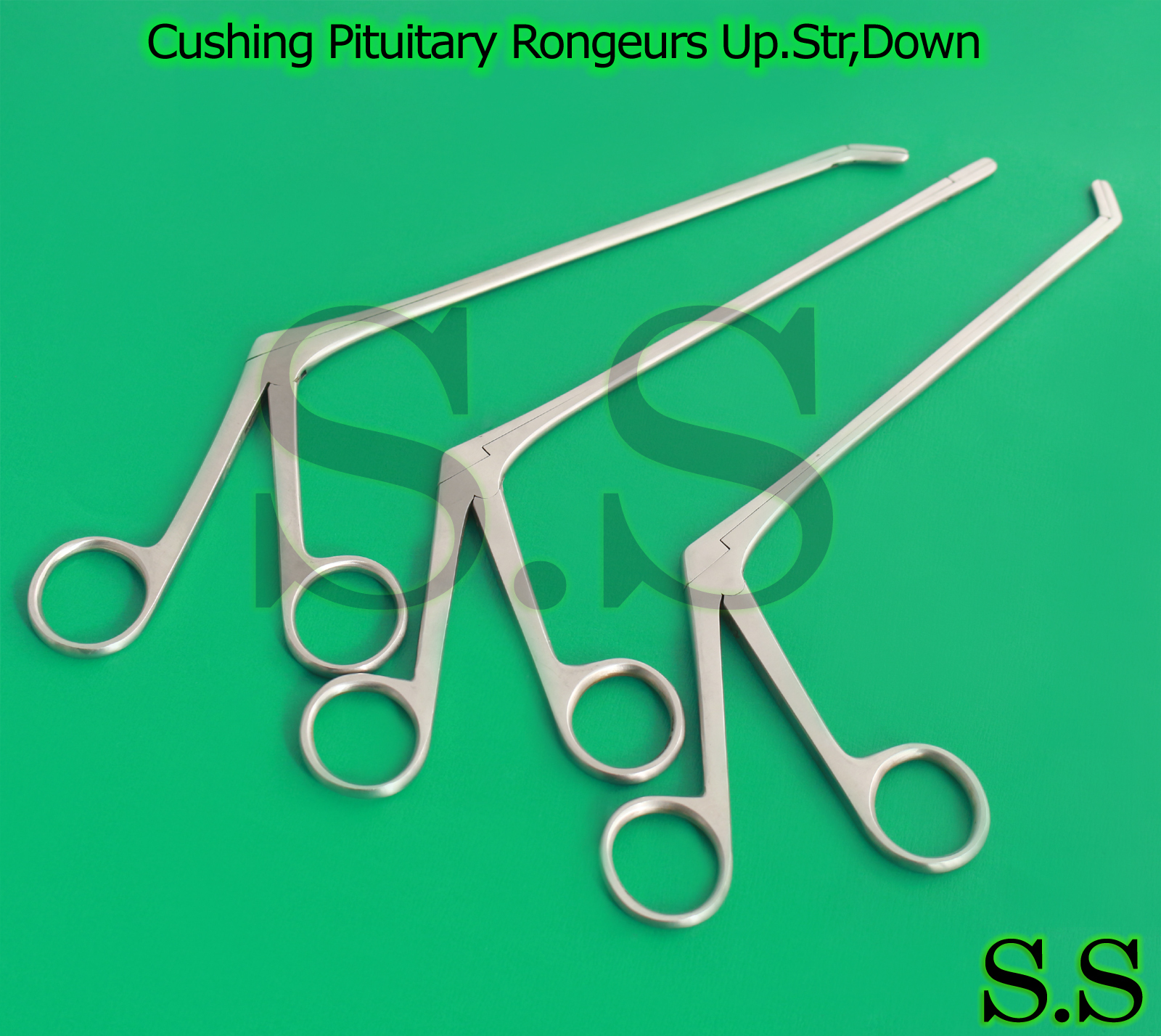 3 Pcs Cushing Pituitary Rongeurs 8\