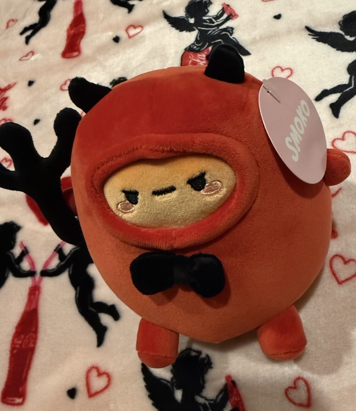 Smoko Halloween Devil Tayto Potato 6” Mini Mochi Plush