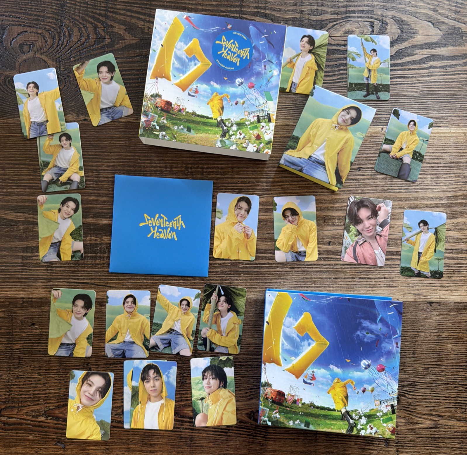 SEVENTEEN 11th Mini Album \'SEVENTEENTH HEAVEN\' Carat Ver. 2023 Complete SEVENTEEN 11th Mini Album \'SEVENTEENTH HEAVEN\' Carat Ver. 2023 Complete
