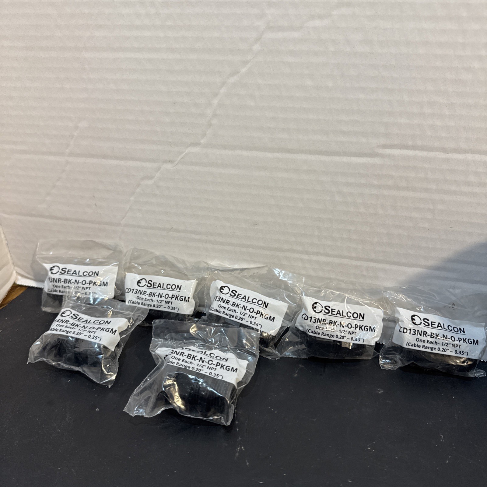 Sealcon CD13NR-BK-N-O-PKGM Lot Of 7 NOS Sealcon CD13NR-BK-N-O-PKGM Lot Of 7 NOS