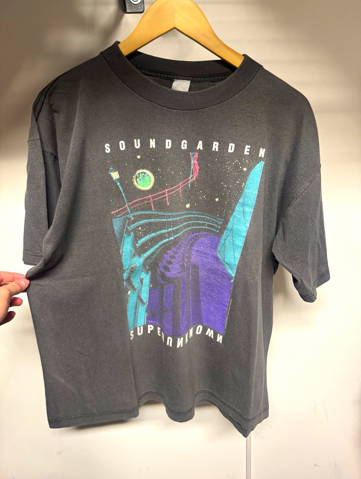 Soundgarden SuperUnknown vintage band tee 1994 universe size xl euro good fade Soundgarden SuperUnknown vintage band tee 1994 universe size xl euro good fade