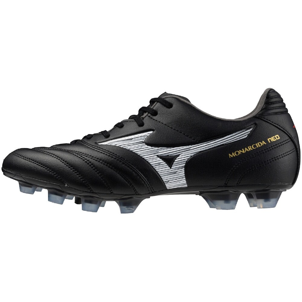 MIZUNO Monarchida NEO III SW P1GA2424 01 Black White Width 4E Soccer Cleats